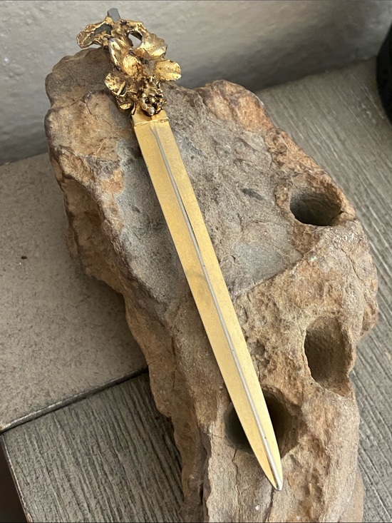 Vintage Other - Vintage GRESCO Decorative Letter Opener with Ornate Handle